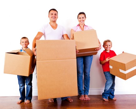 Secure packing and labeling for business relocation