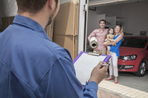 Professional movers assisting with relocation in Putney