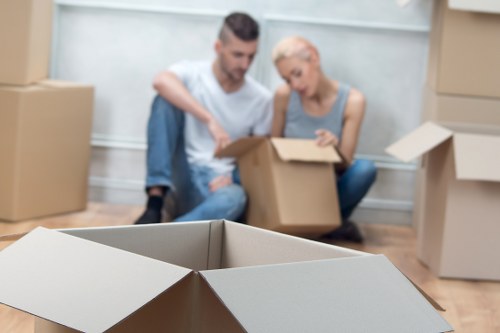Preparing for a move with a man with van in Putney