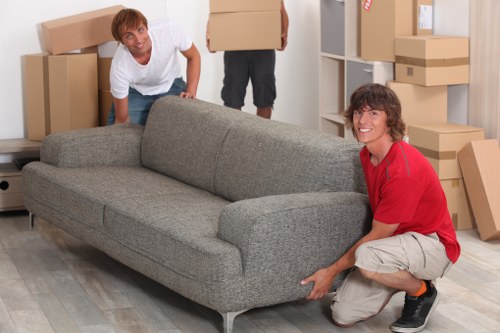 Explained furniture pick-up process in Putney