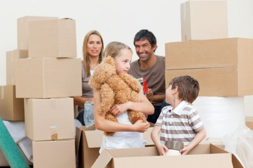 Local Putney movers assisting with packing